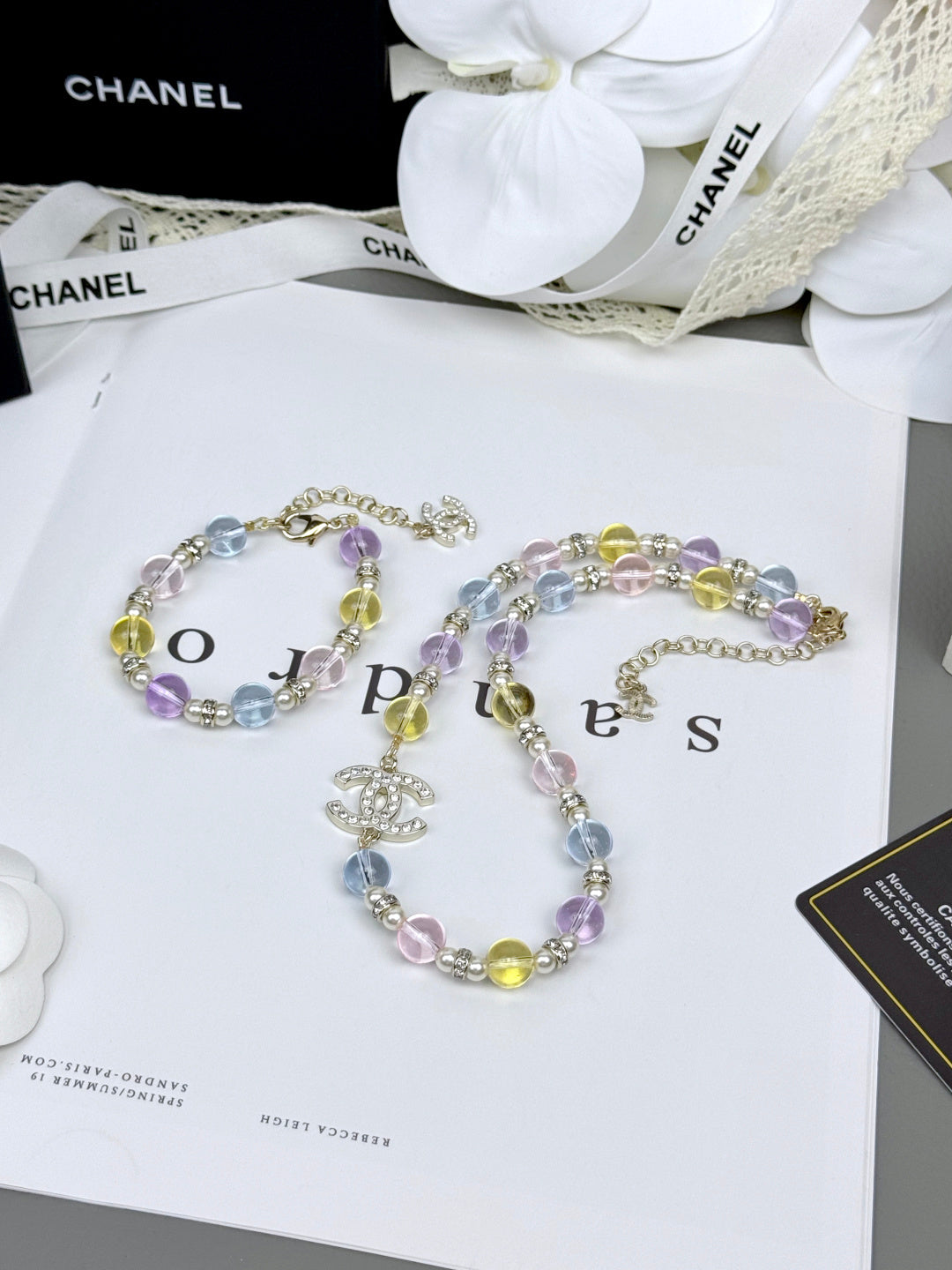 [⭐Mirelle]Colorful Transparent Resin Bracelet