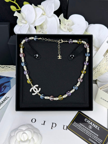 [⭐Mirelle]26C New Spring Collection Colorful Transparent Resin Necklace