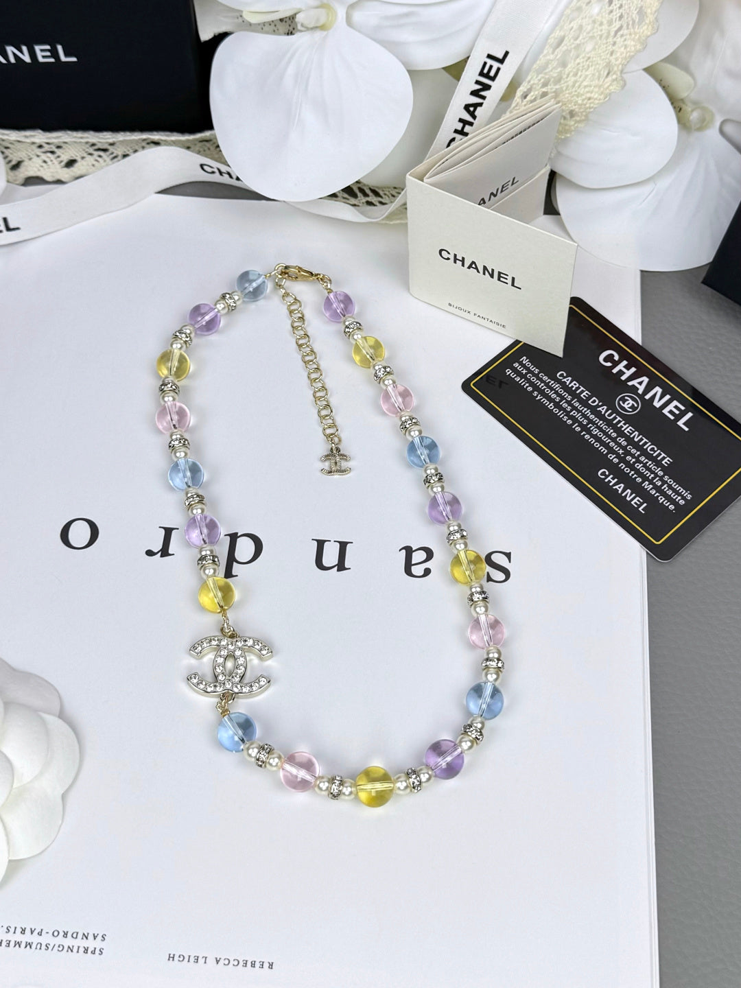 [⭐Mirelle]26C New Spring Collection Colorful Transparent Resin Necklace