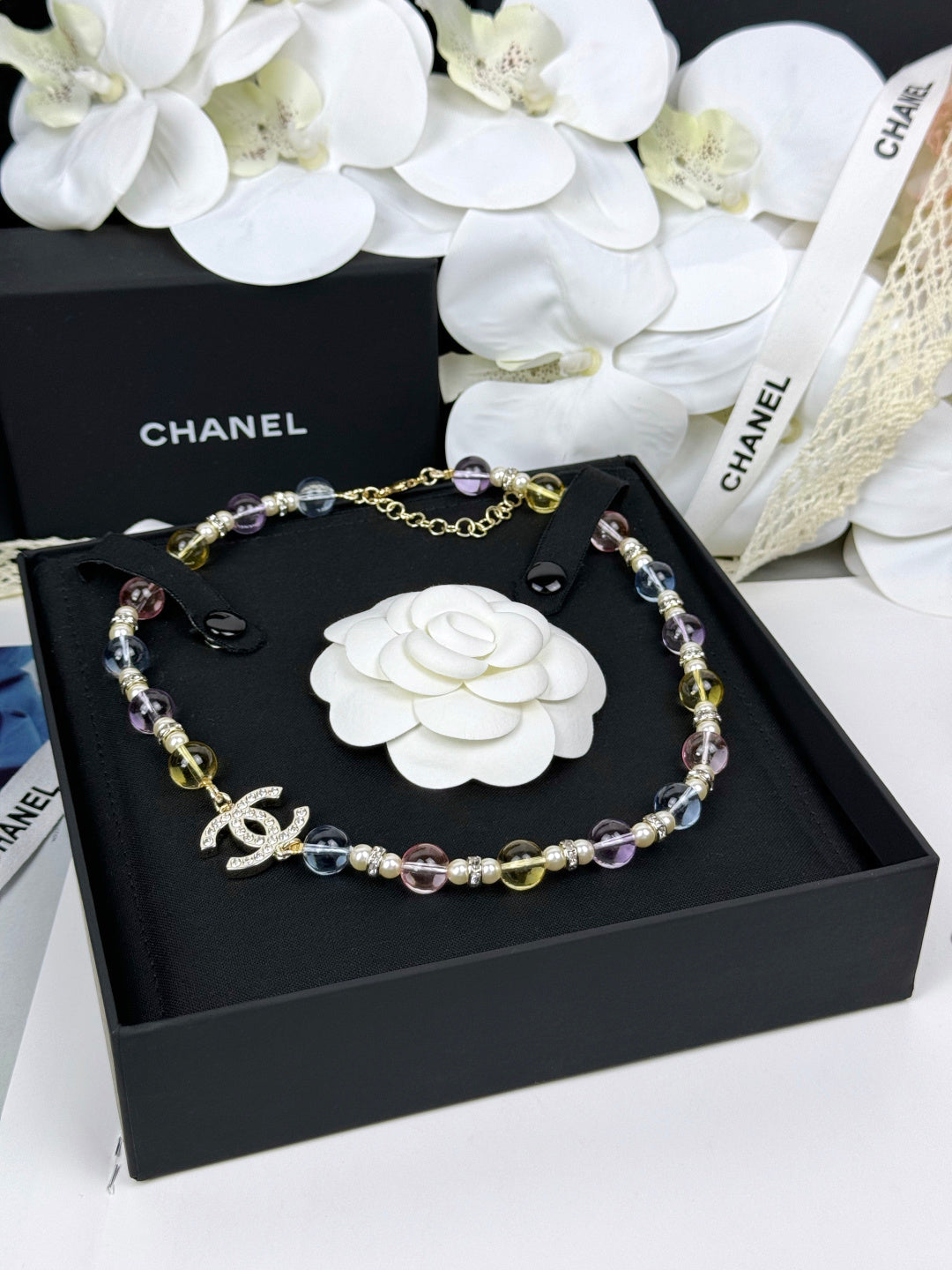 [⭐Mirelle]26C New Spring Collection Colorful Transparent Resin Necklace
