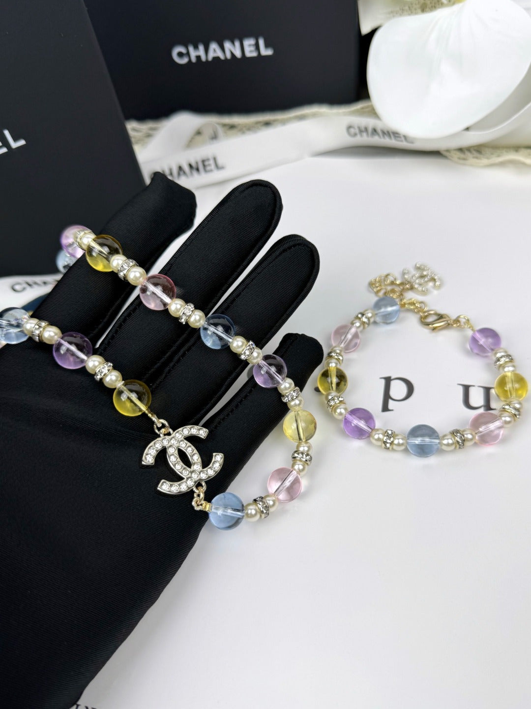 [⭐Mirelle]26C New Spring Collection Colorful Transparent Resin Necklace