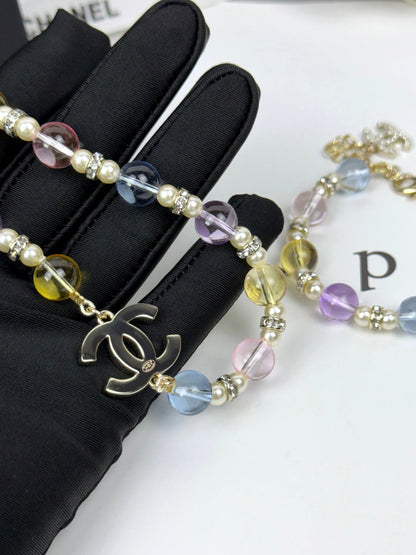 [⭐Mirelle]26C New Spring Collection Colorful Transparent Resin Necklace