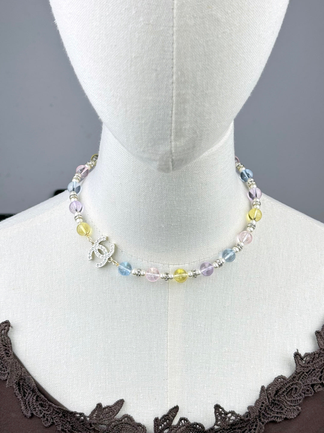 [⭐Mirelle]26C New Spring Collection Colorful Transparent Resin Necklace