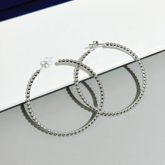 [⭐Mirelle]SMOOTH BEAD STUD EARRINGS