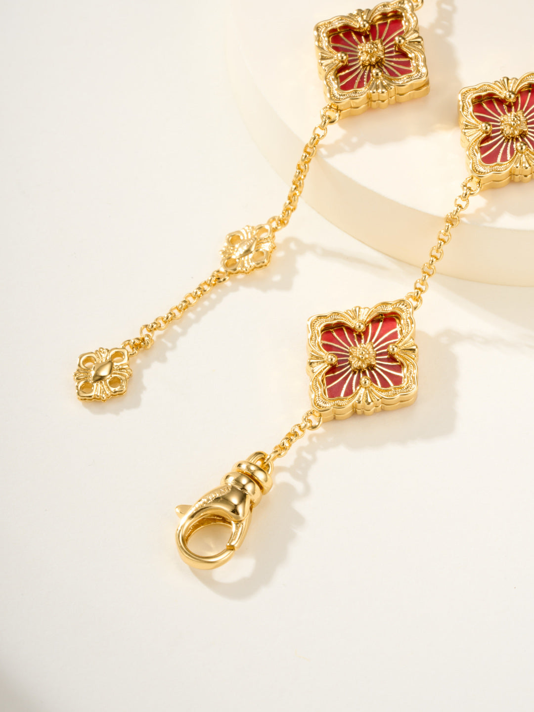 [⭐Mirelle]B.C.L ENAMELED Five-Flower Bracelet（Various Colors)