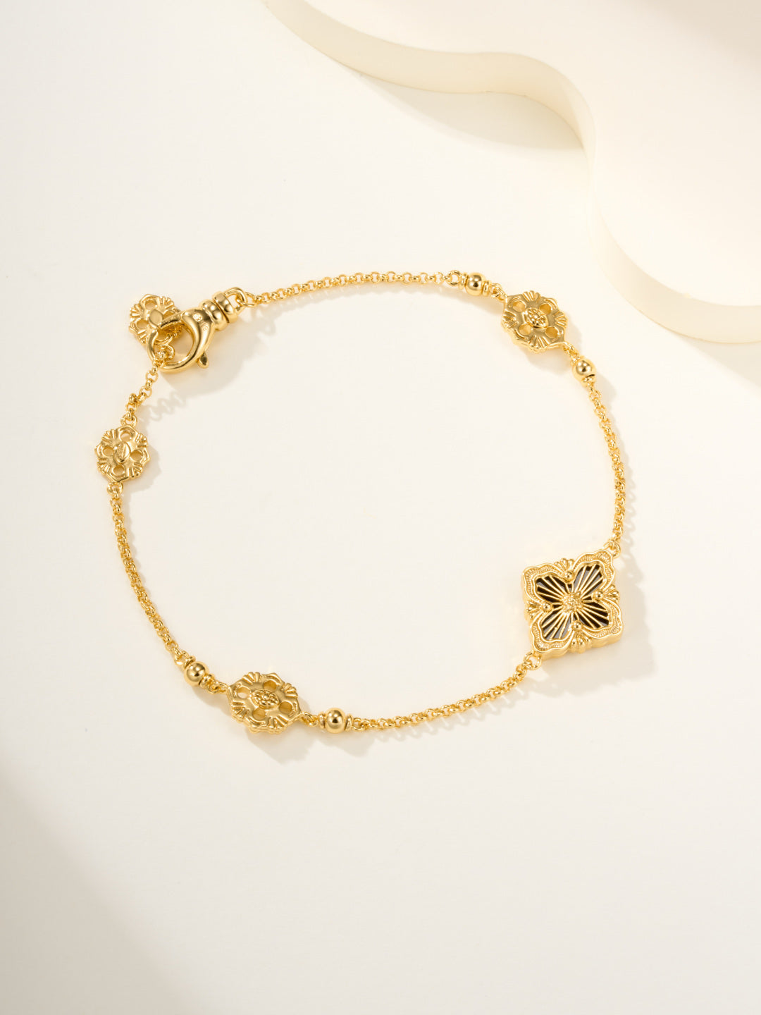 [⭐Mirelle]B.C.L ENAMELED One-Flower Bracelet（Various Colors)