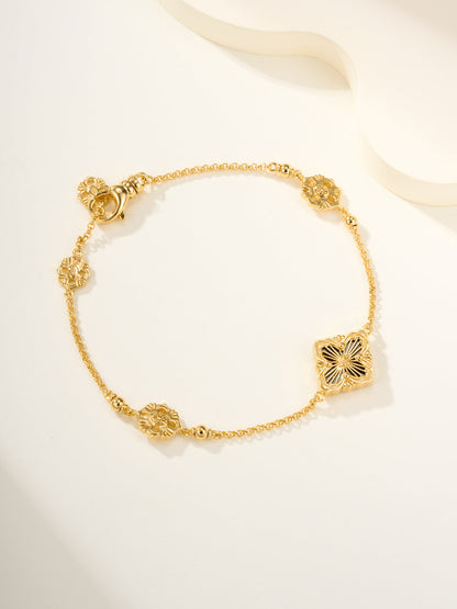 [⭐Mirelle]B.C.L ENAMELED One-Flower Bracelet（Various Colors)