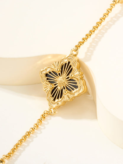 [⭐Mirelle]B.C.L ENAMELED One-Flower Bracelet（Various Colors)