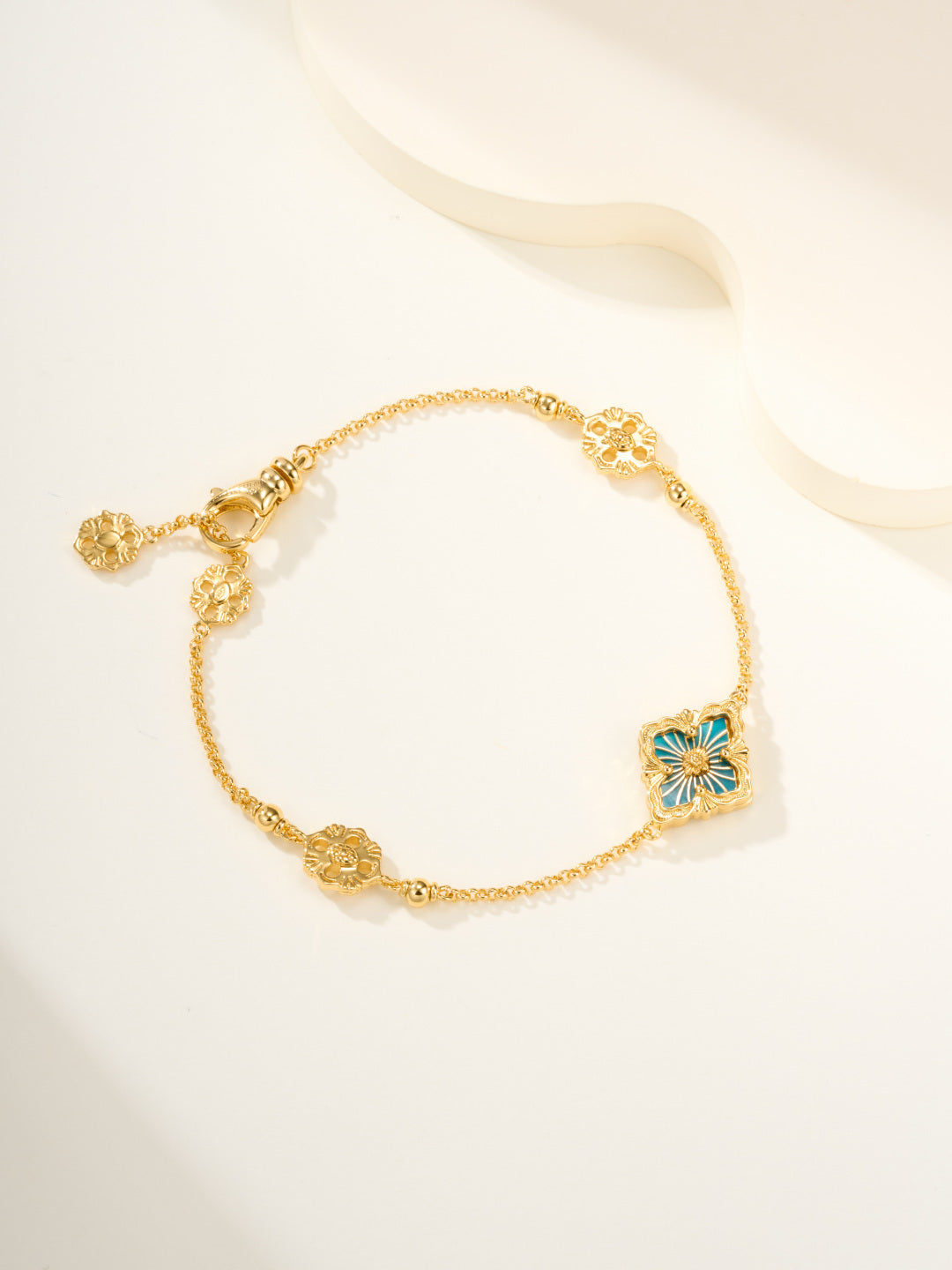 [⭐Mirelle]B.C.L ENAMELED One-Flower Bracelet（Various Colors)