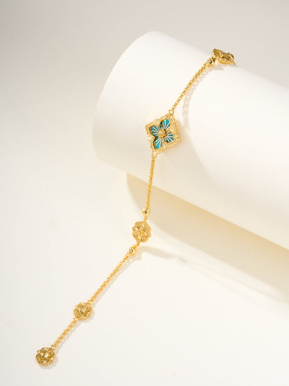 [⭐Mirelle]B.C.L ENAMELED One-Flower Bracelet（Various Colors)