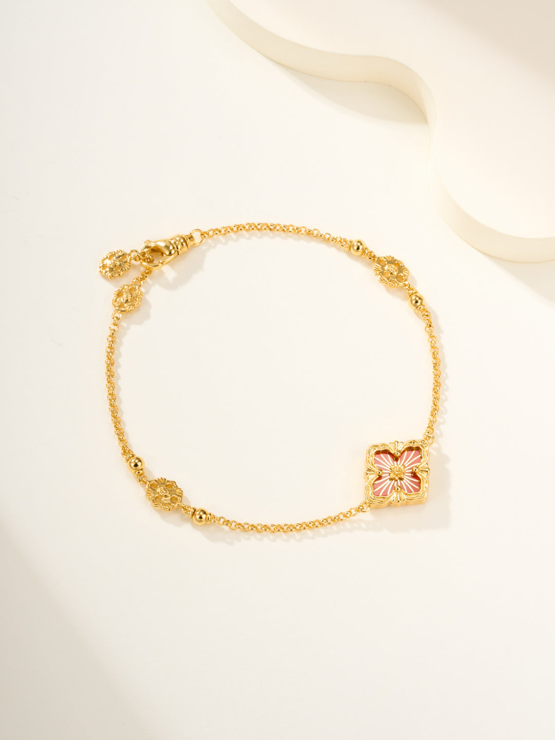 [⭐Mirelle]B.C.L ENAMELED One-Flower Bracelet（Various Colors)