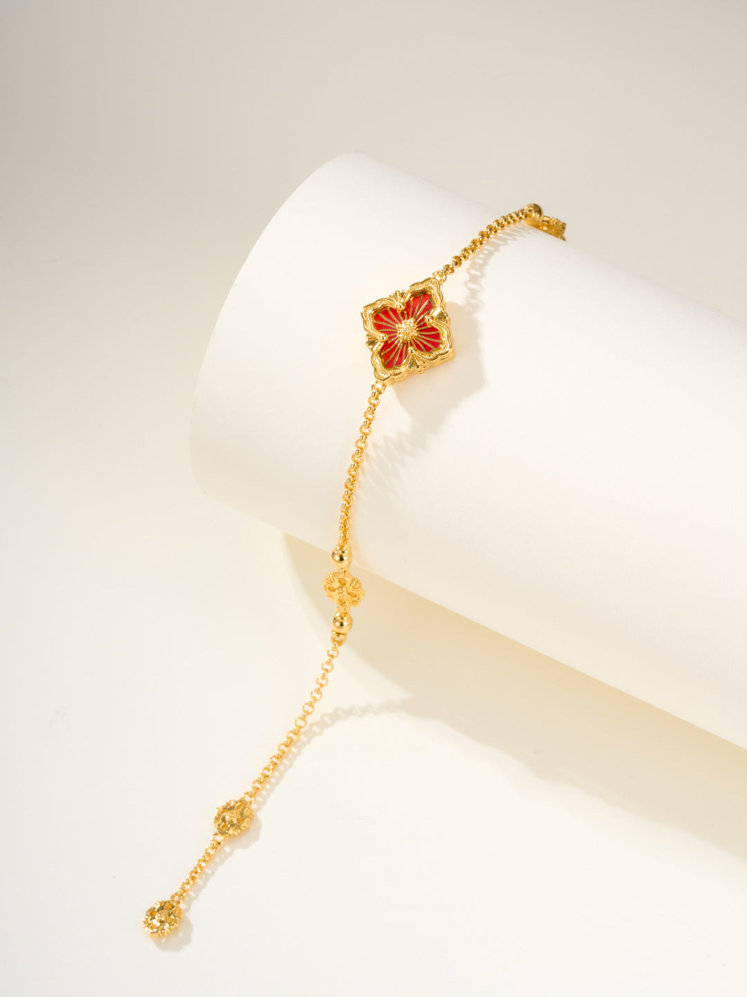 [⭐Mirelle]B.C.L ENAMELED One-Flower Bracelet（Various Colors)