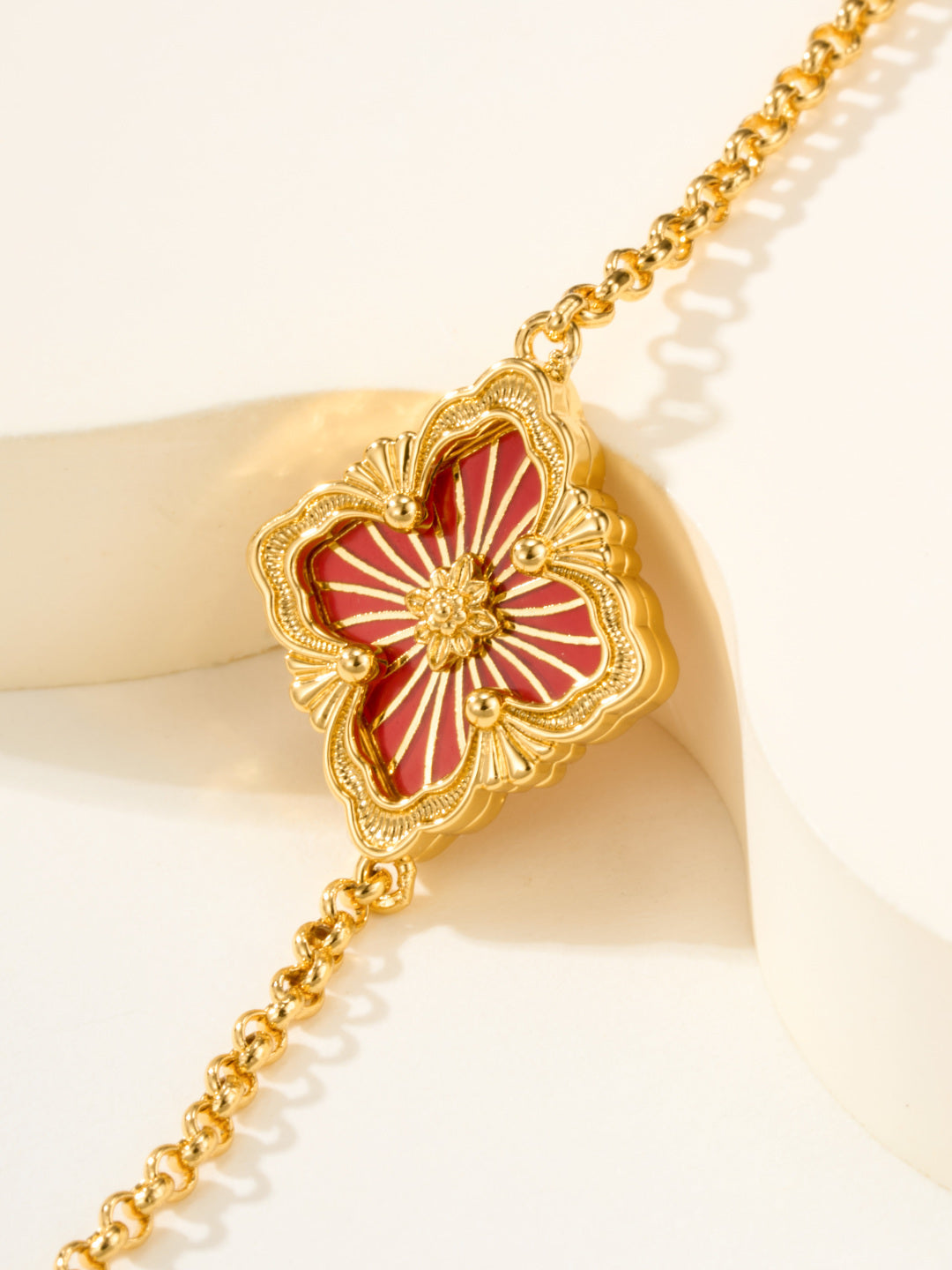 [⭐Mirelle]B.C.L ENAMELED One-Flower Bracelet（Various Colors)