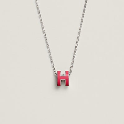[⭐Mirelle]H NECKLACE PINK