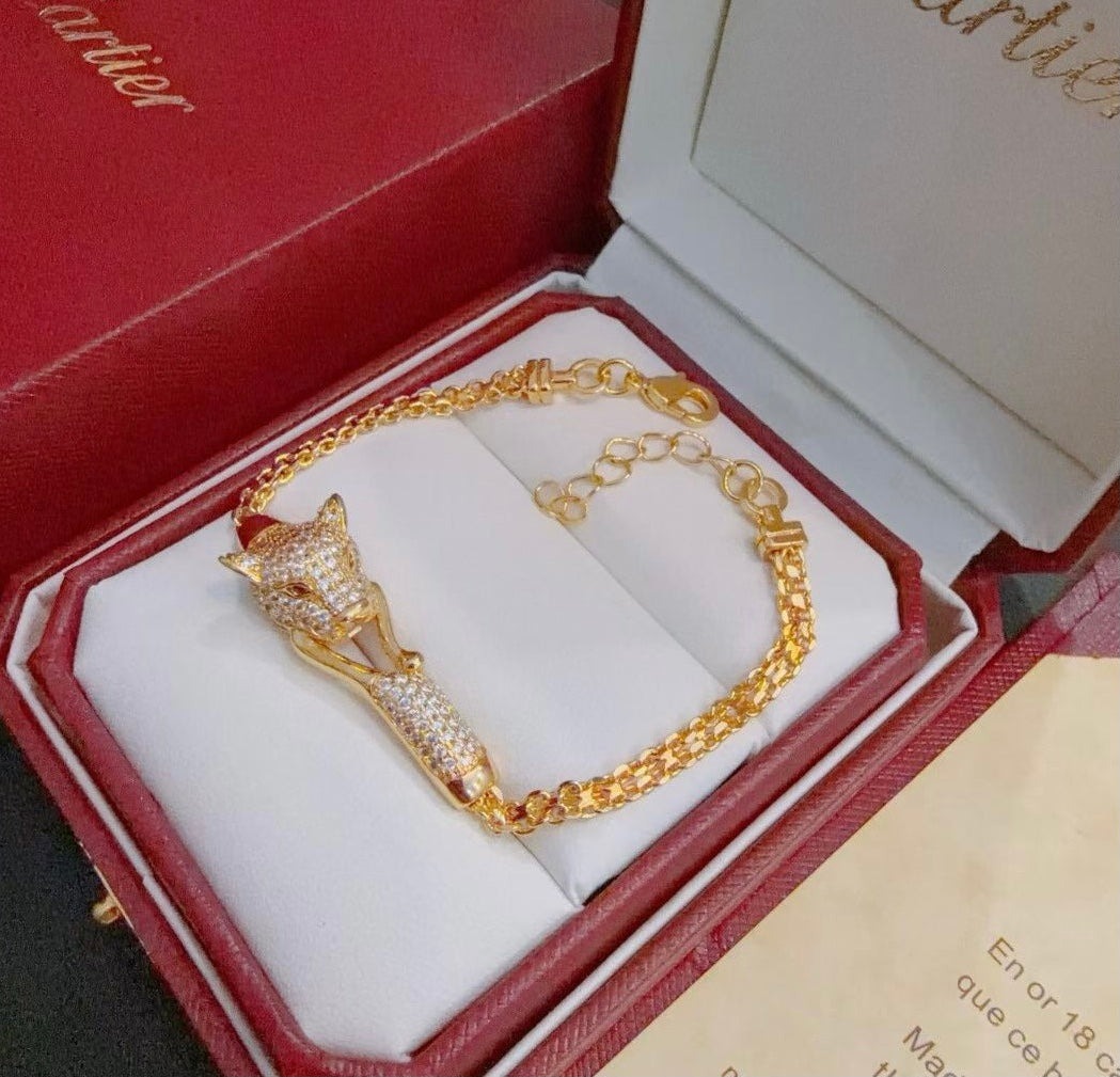 [⭐Mirelle Jewelry] PANTHERE  BRACELET DIAMONDS