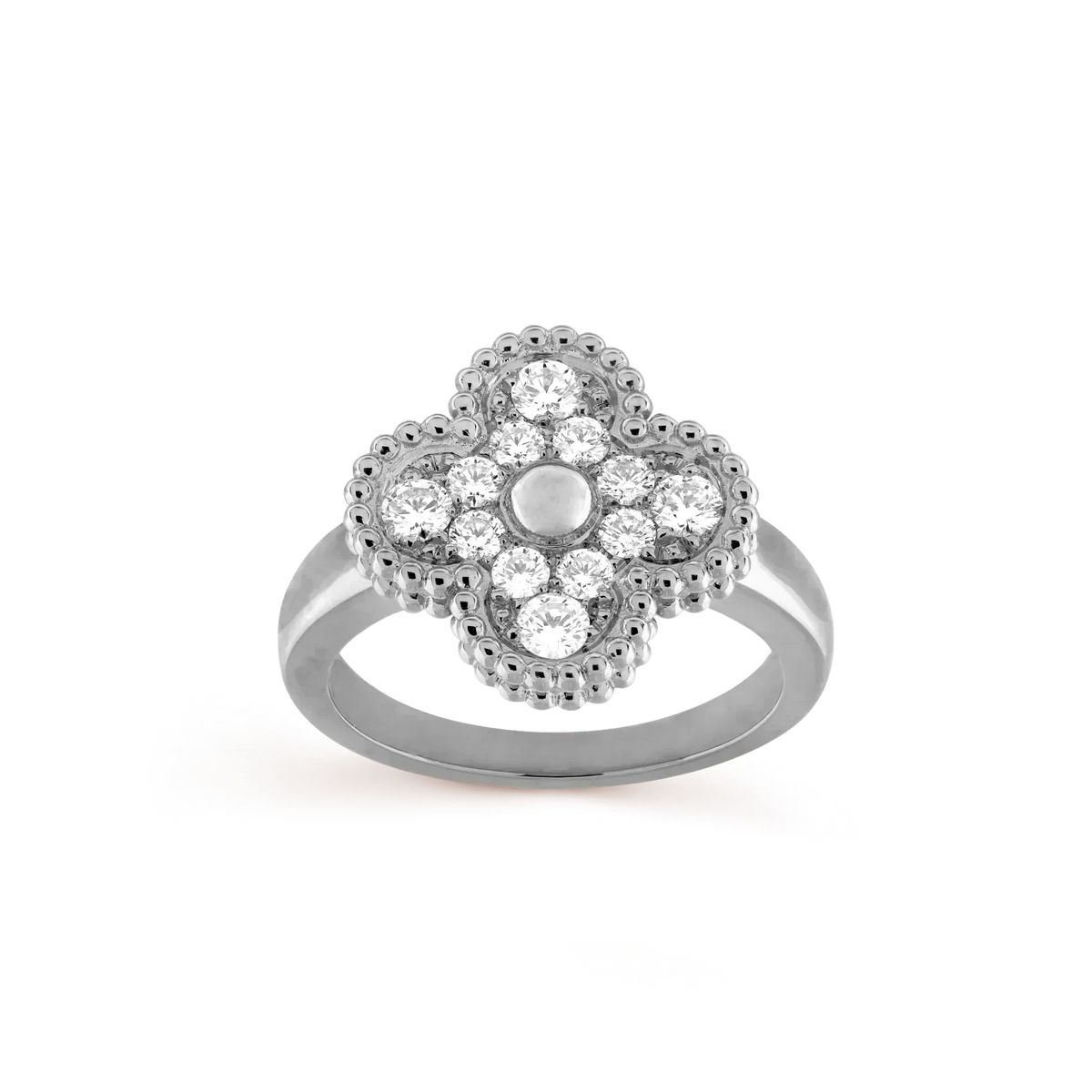 [⭐Mirelle]CLOVER DIAMOND RING