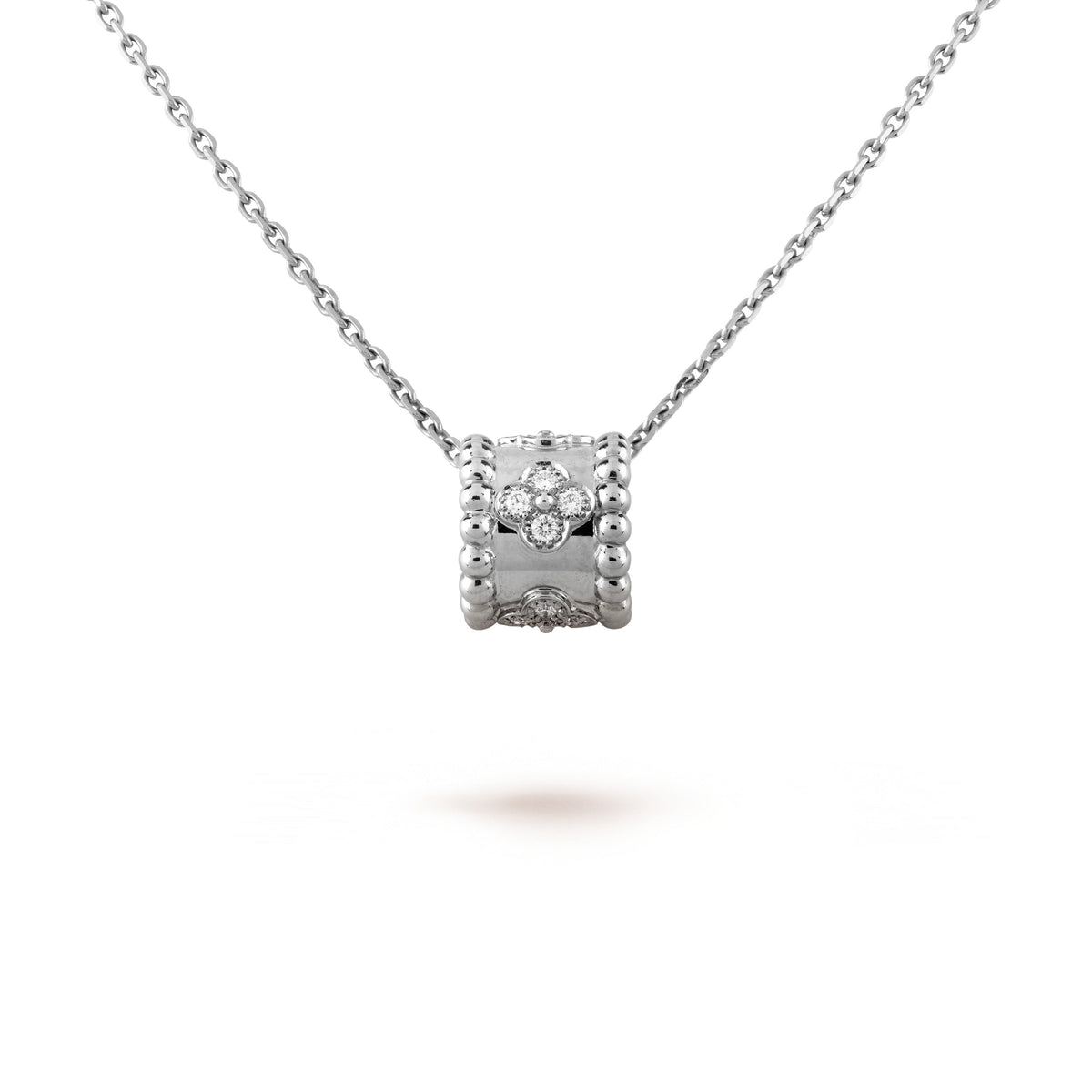 [⭐Mirelle]PERLEE PEDANT SIVLER DIAMOND NECKLACE