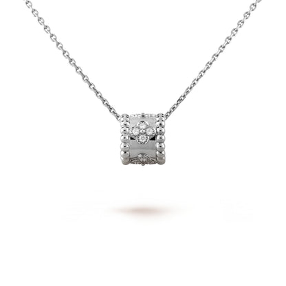 [⭐Mirelle]PERLEE PEDANT SIVLER DIAMOND NECKLACE