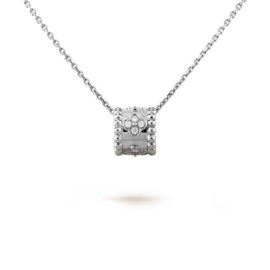 [⭐Mirelle]PERLEE PEDANT SIVLER DIAMOND NECKLACE