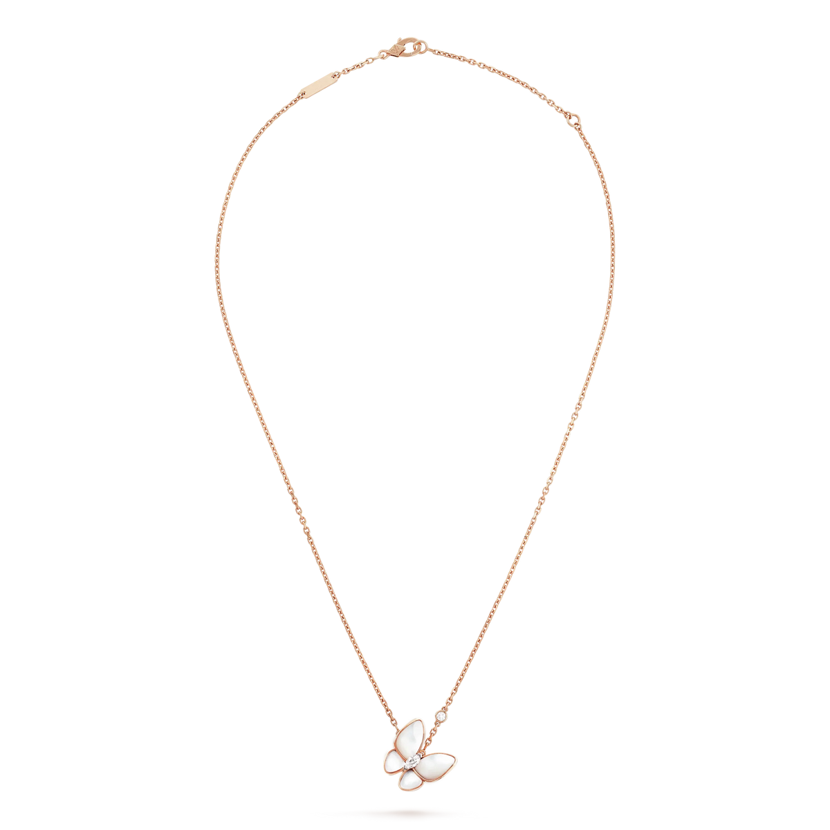 [⭐Mirelle]BUTTERFLY MOP DIAMOND NECKLACE