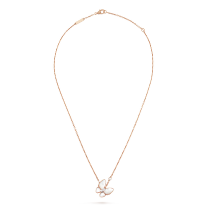 [⭐Mirelle]BUTTERFLY MOP DIAMOND NECKLACE