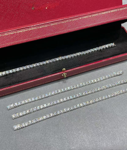 [⭐Mirelle jewelrys]TENNIS BRACELET WITH FULL DIAMOND SETTING