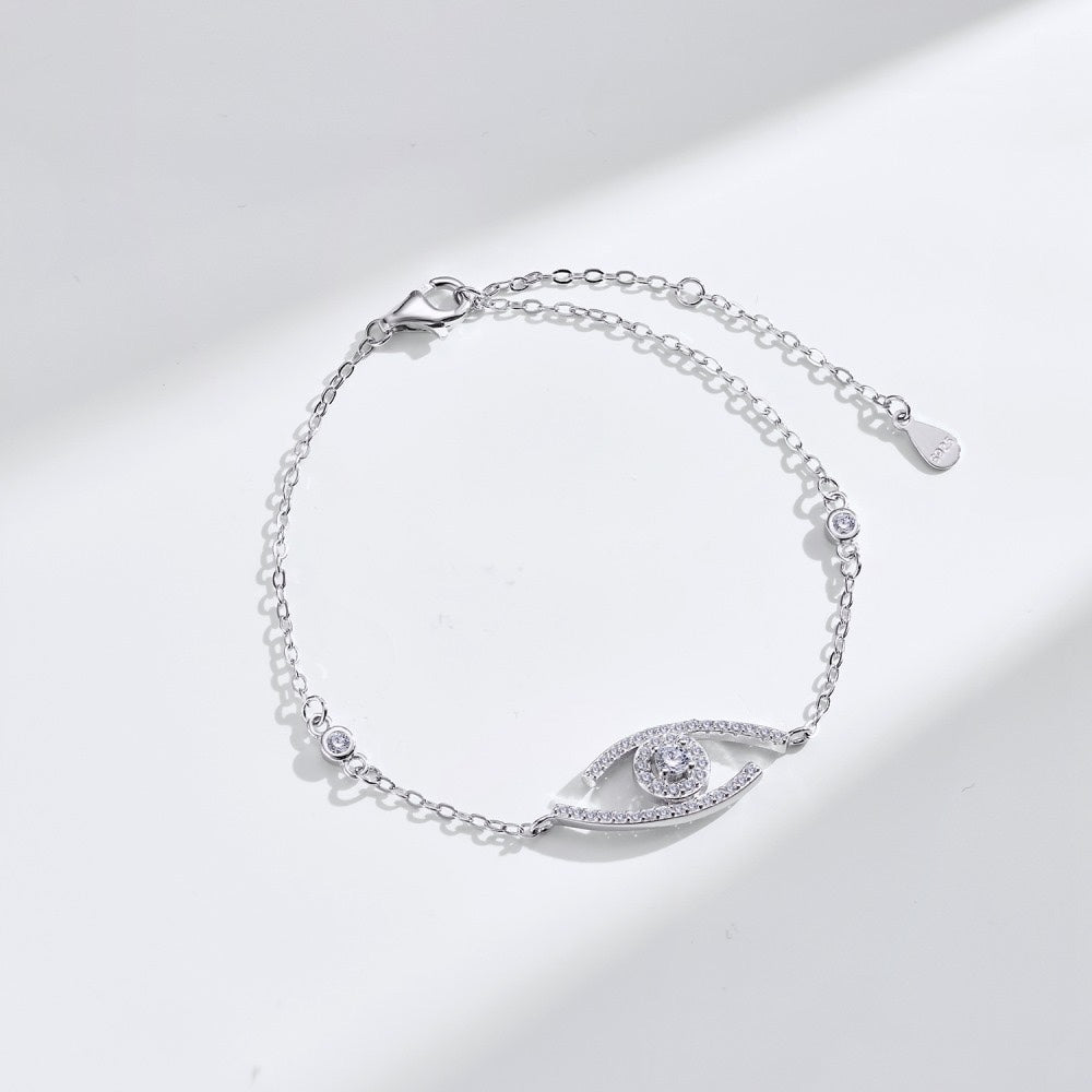 [⭐Mirelle]Demo Eye Pave-Set Diamond Bracelet