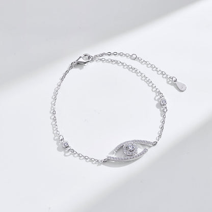[⭐Mirelle]Demo Eye Pave-Set Diamond Bracelet