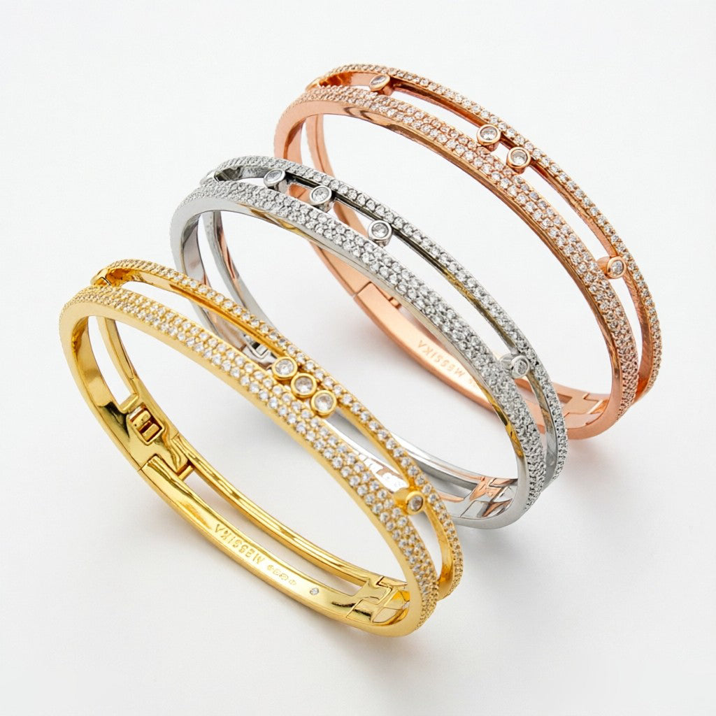 [⭐Mirelle]Move Romane pavé bangle