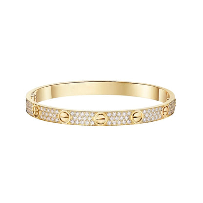 [⭐Mirelle]LOVE BRACELET 6.1MM DIAMOND-PAVED