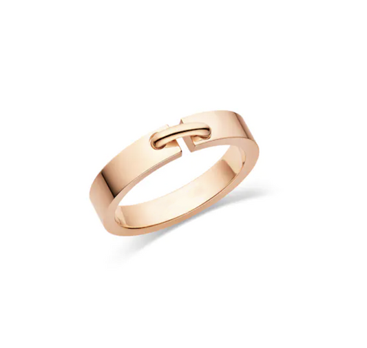 [⭐Mirelle]ALLIANCE LIENS VIDENCE 4MM RING