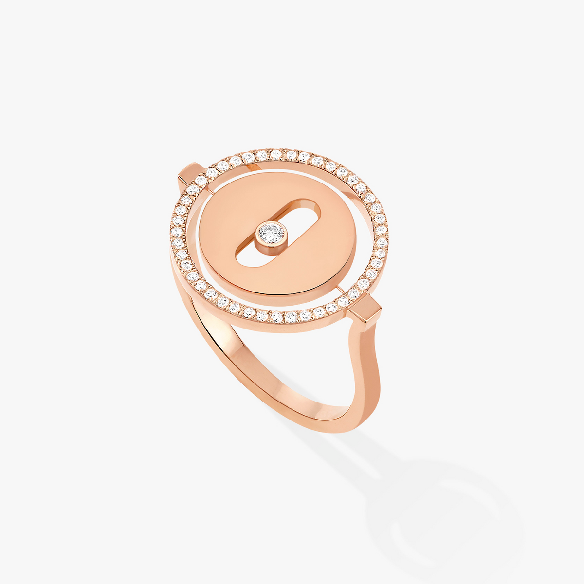 [⭐Mirelle]Demo MOVE PINK GOLD DIAMOND RING