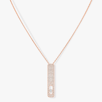 [⭐Mirelle]MY FIRST DIAMOND PAVED NECKLACE