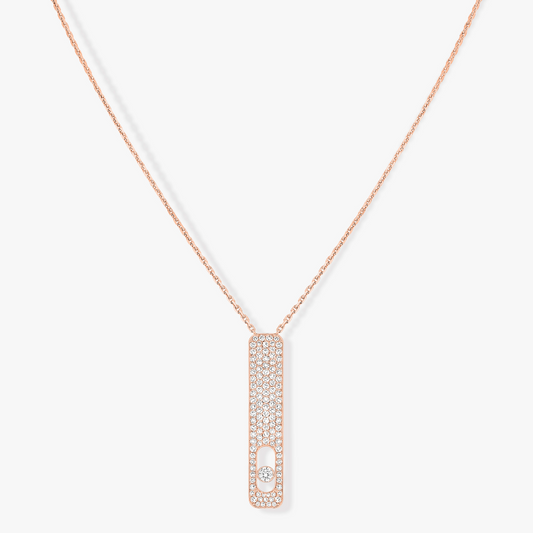 [⭐Mirelle]MY FIRST DIAMOND PAVED NECKLACE