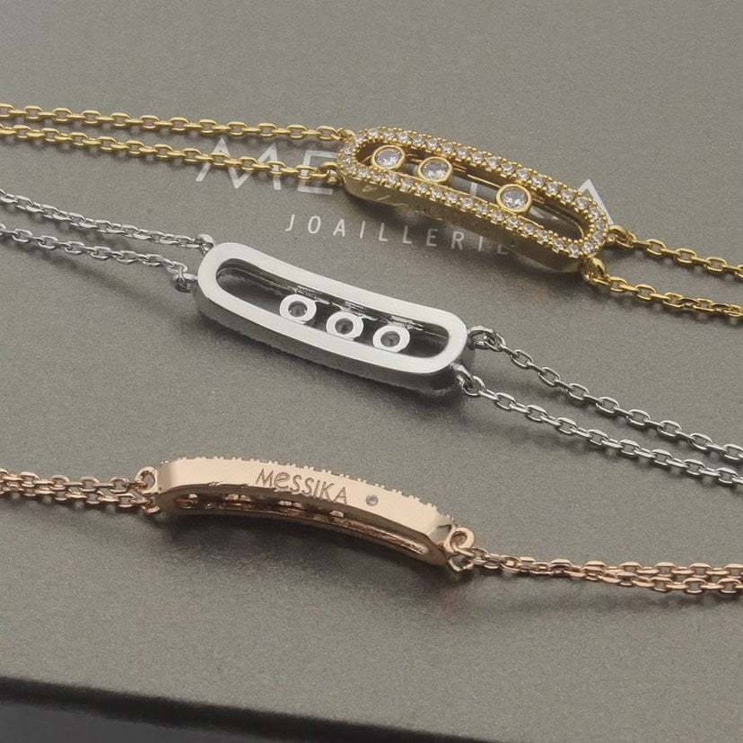[⭐Mirelle] Move Classique pavé bracelet