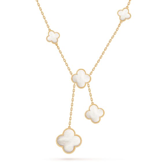 [⭐Mirelle]CLOVER MOTHER OF PEARL NECKLACE 6 MOTIF