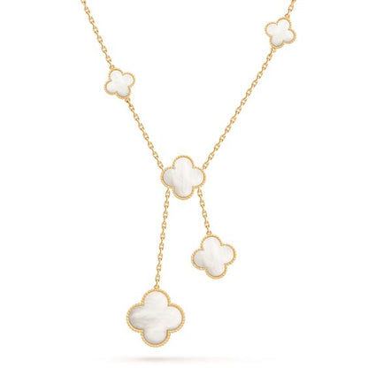 [⭐Mirelle]CLOVER MOTHER OF PEARL NECKLACE 6 MOTIF