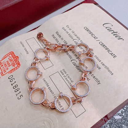 [⭐Mirelle Jewelry] LOVE&JUSTE BRACELET DIAMONDS