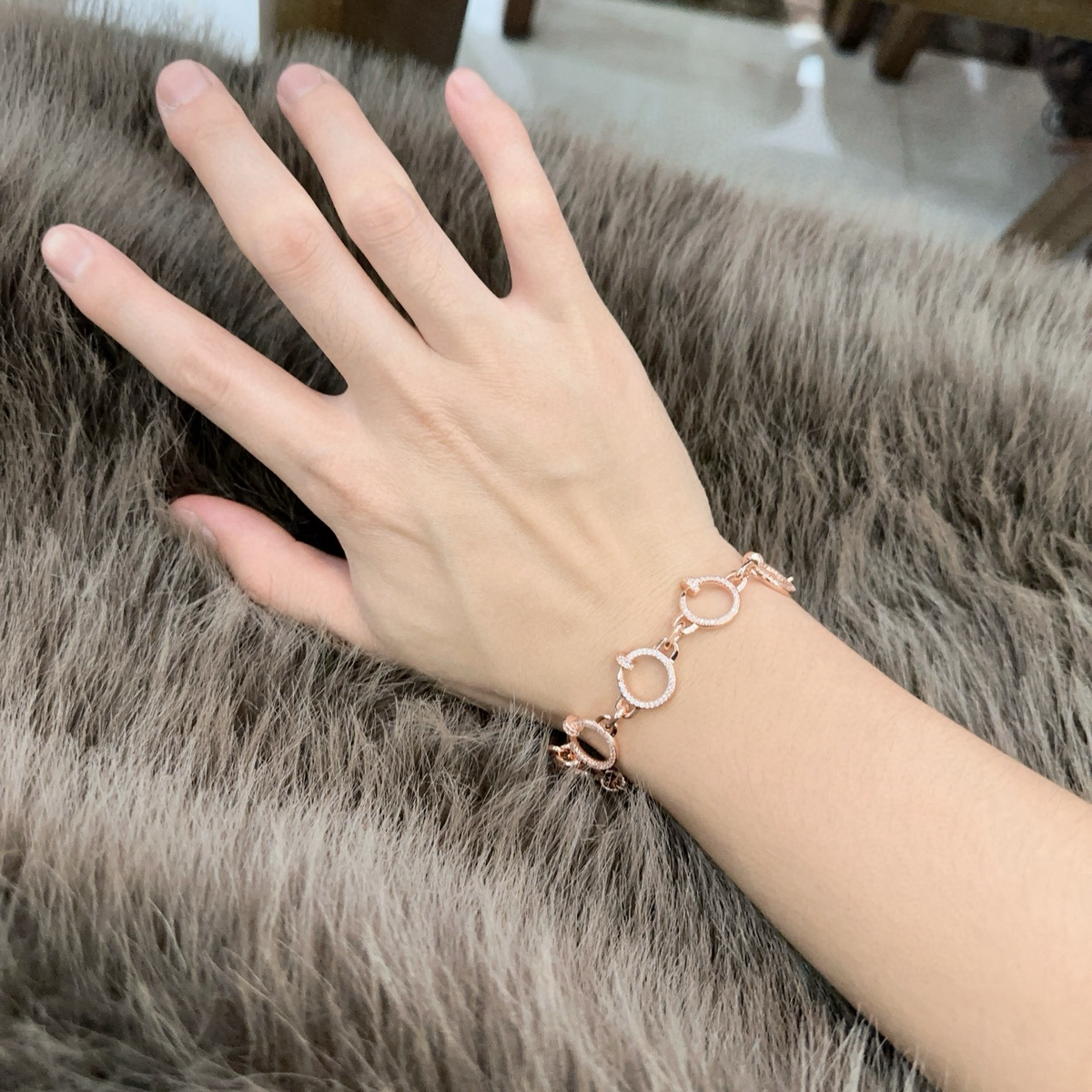 [⭐Mirelle Jewelry] LOVE&JUSTE BRACELET DIAMONDS