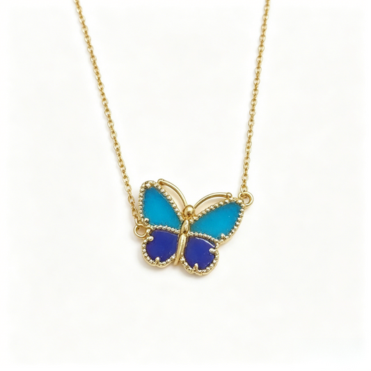 [⭐Mirelle]  2026 NEW LUCKY BUTTERFLY 1 MOTIFS NECKLACE