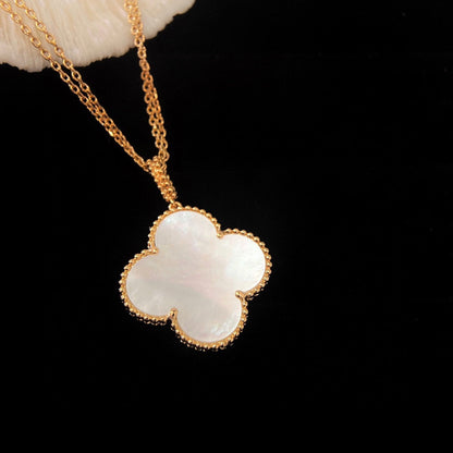[⭐Mirelle]CLOVER 25MM MOP LARGE PENDANT NECKLACE