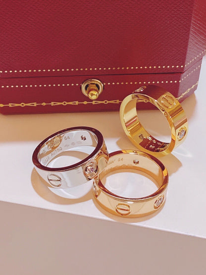 [⭐Mirelle]Three-Diamond Ring