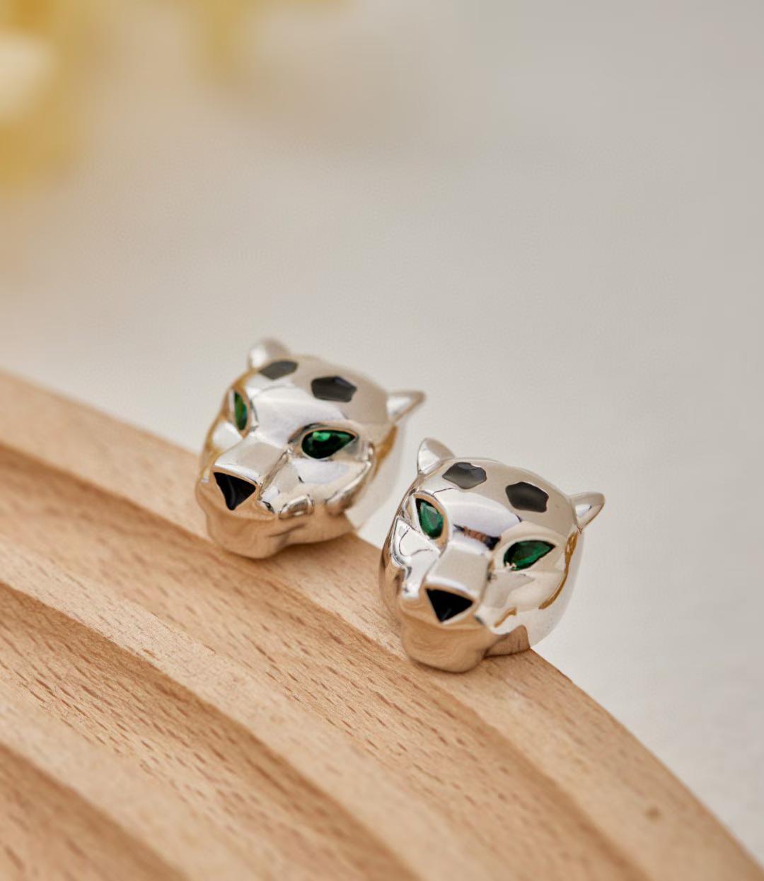 [⭐Mirelle]CHRRTAH-PRINT STUD EARRINGS, THREE COLORS