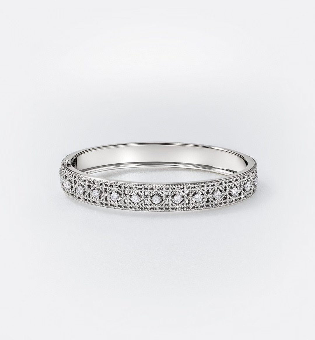 [⭐Mirelle]2026 WOVEN-PATTERN BRACELET SET WITH FULL DIAMOND INLAY THREE-COLORS