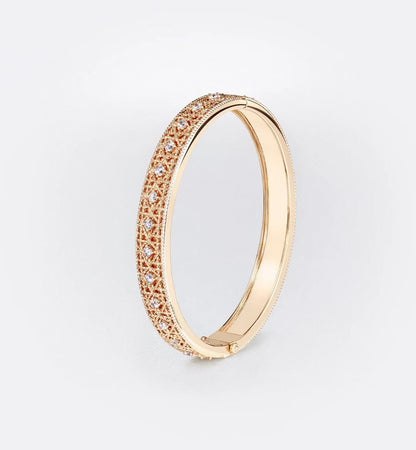 [⭐Mirelle]2026 WOVEN-PATTERN BRACELET SET WITH FULL DIAMOND INLAY THREE-COLORS