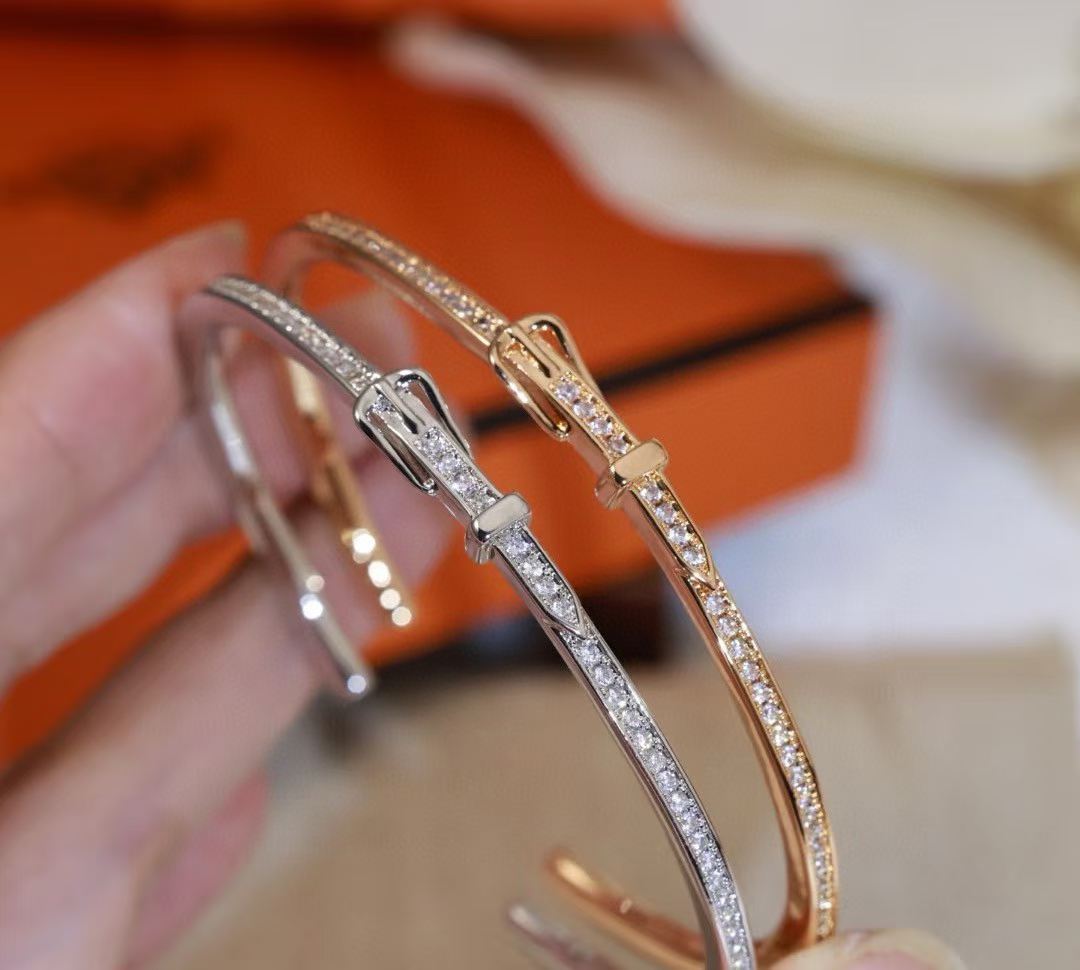 [⭐Mirelle]DIAMOND-ENCRUSTED BRACELET THREE COLORS