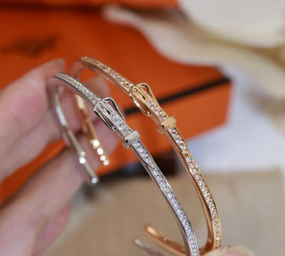 [⭐Mirelle]DIAMOND-ENCRUSTED BRACELET THREE COLORS