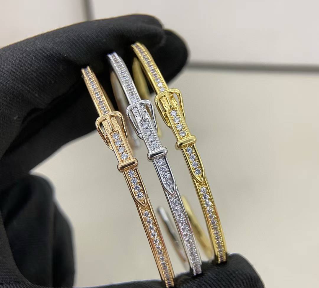 [⭐Mirelle]DIAMOND-ENCRUSTED BRACELET THREE COLORS