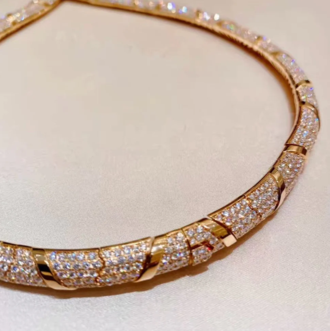 [⭐Mirelle]HAUTE COUTURE GOLD SERPENTI NECKLACE