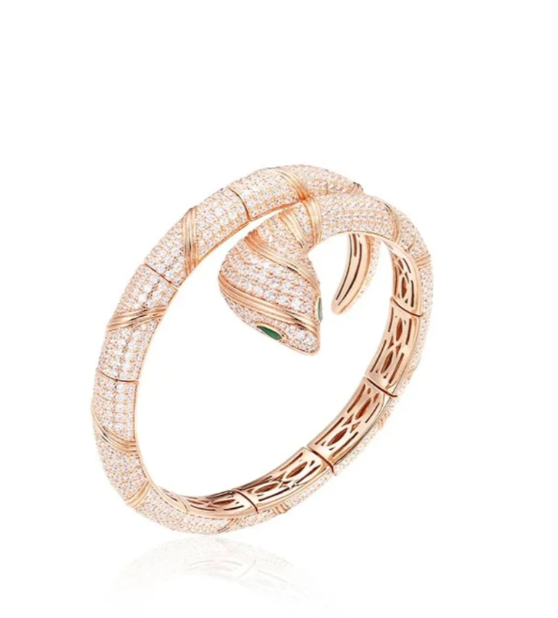 [⭐Mirelle]HAUTE COUTURE GOLD SERPENTI BRACELET
